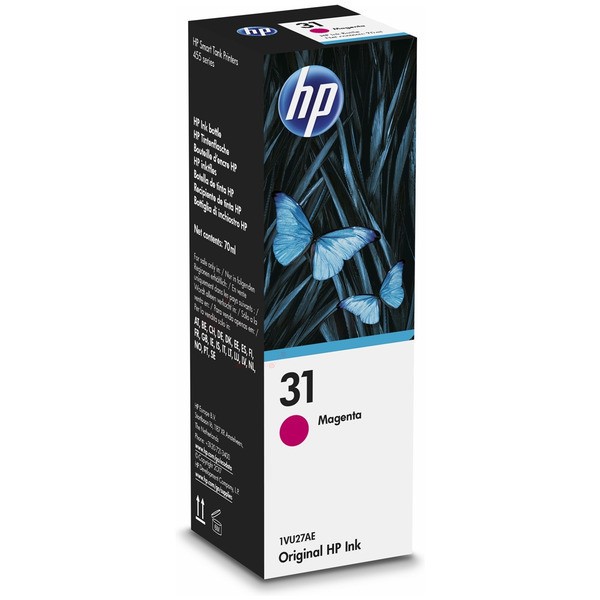 Original Tintenpatrone magenta HP 31 (1VU27AE)