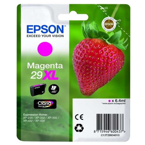 Original Tintenpatrone magenta High-Capacity Epson 29XL (C13T29934012)