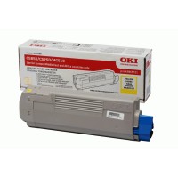 Original Toner gelb OKI 43865721
