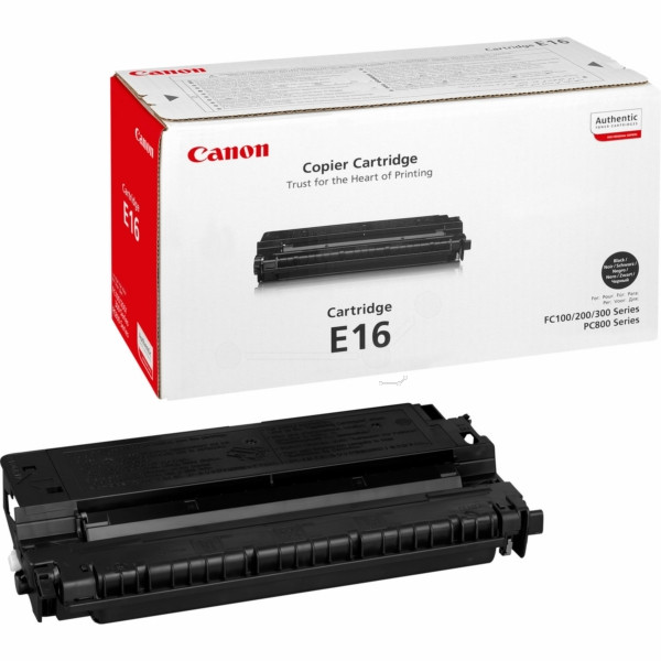 Original Toner schwarz Canon E 16 (1492A003)