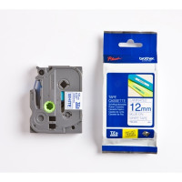 Original DirectLabel blau Original DirectLabel blau auf weiss Laminat Brother TZE-233