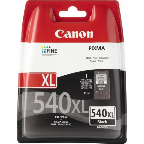 Original Tintenpatrone schwarz pigmentiert Canon PG-540 XL (5222B005)