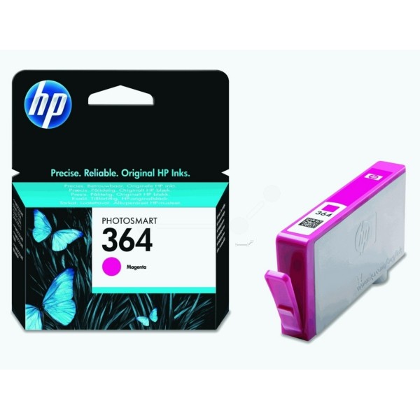 Original Tintenpatrone magenta HP 364 (CB319EE)
