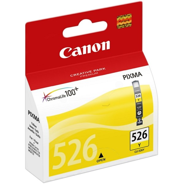 Original Tintenpatrone gelb Canon CLI-526 Y (4543B001)