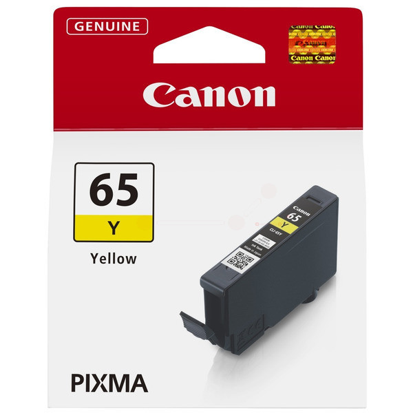 Original Tintenpatrone gelb Canon CLI-65 Y (4218C001)