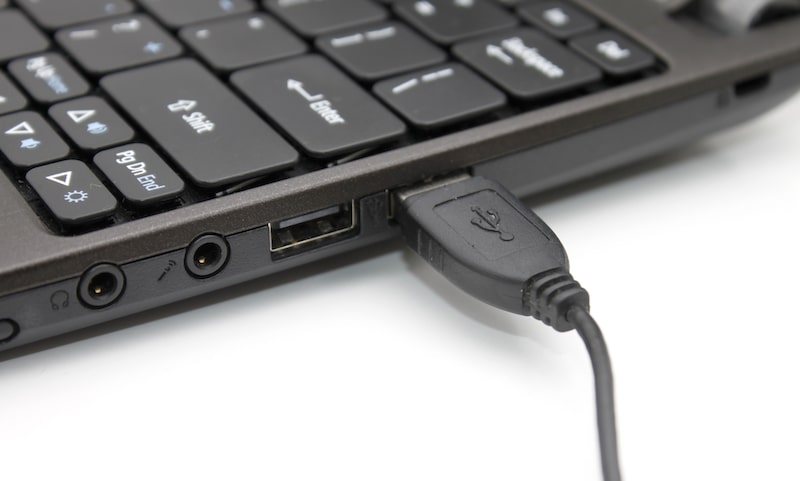 USB-Anschluss am PC