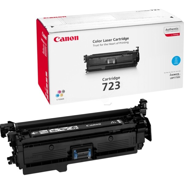 Original Toner cyan Canon 723C (2643B002)
